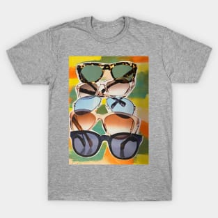 Sunglass Art Collage T-Shirt